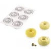 SILIKOMART Moule Silicone Intreccio Ø 7,5 cm x H 3,5 cm (x6) Professional New
