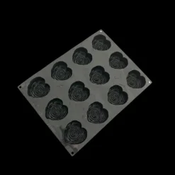 PAVONI Moule Silicone Je T'aime 8 cm x H 3,3 cm (x12) Cédric Grolet