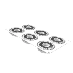 SILIKOMART Moule Silicone Kaleido Ø 7,5 x H 2,5 cm (x6) Discount