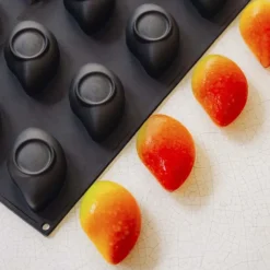PAVONI Moule Silicone Mangue 9 x H 3,5 cm (x12) Cédric Grolet Best