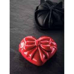 PAVONI Moule Silicone Mini Cadeau Coeur 14,8 x 13,4 cm x H 5,8 cm Online