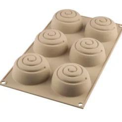 SILIKOMART 3D DESIGN Moule Silicone Mini Girotondo Ø6.8 cm Hot