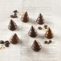 SILIKOMART Moule Silicone Mini Sapin Chocolat Ø 2,8 x H 3 cm Easy Choc (x15) Clearance