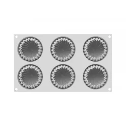 SILIKOMART Moule Silicone Mini Wave Ø 7,3 x H 4,1 cm Outlet