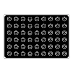 PAVOFLEX Moule Silicone Mini-Spirale Babel Ø 4 cm x H 3 cm (x54) Sale