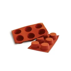SILIKOMART Moule Silicone Muffins 6,8 cm x H 3,8 cm (x6) New
