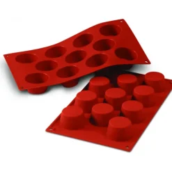 SILIKOMART Moule Silicone Muffins 5,1 cm x H 2,8 cm (x11) Best