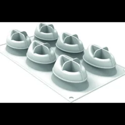 SILIKOMART Moule Silicone Nebula GM 7,5 x 5,2 x H 4,7 cm (x6) Hot