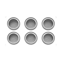 SILIKOMART Moule Silicone Océan Ø 7 x H 3 cm (x6) Hot