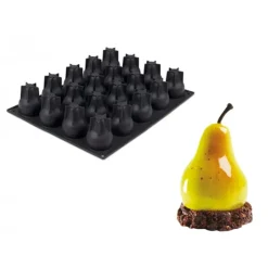 PAVOFLEX Moule Silicone Poire Ø 5,3 cm x H 7 cm (x20) Clearance