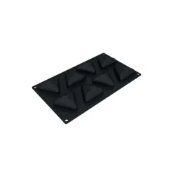 PAVOFLEX Moule Silicone Pyramide 6,6 x 6 cm x H 2,8 cm (x8) Hot