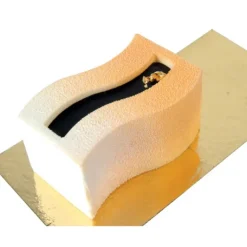 PAVOFLEX Moule Silicone Rectangle Vague 8 x 4,5 cm x H 4 cm (x25)