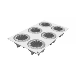 SILIKOMART Moule Silicone Sapin Magique Ø 6,7 x H 7,4 cm (x6)