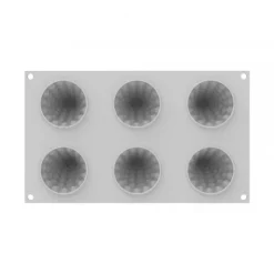 SILIKOMART Moule Silicone Sapin Magique Ø 6,7 x H 7,4 cm (x6)