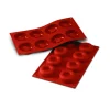 SILIKOMART Moule Silicone Savarins 6,5 cm x H 2,1 cm (x8)