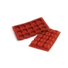 SILIKOMART Moule Silicone Savarins Carrés 4,8 cm x H 3 cm (x15) Best