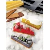 PAVOFLEX Moule Silicone Slake 11,4 x 3,9 cm x H 2 cm (x8) Hot