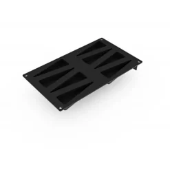 PAVOFLEX Moule Silicone Slake 11,4 x 3,9 cm x H 2 cm (x8) Hot
