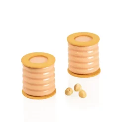 SILIKOMART Moule Silicone Sweet Layers avec Emporte-Pièce Ø 5,5 x H 5,5 cm (x8) New