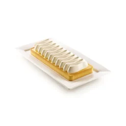 SILIKOMART 3D DESIGN Moule Silicone Tarte Nouvelle Vague 26,5 x 10,5 cm