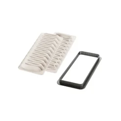 SILIKOMART 3D DESIGN Moule Silicone Tarte Nouvelle Vague 26,5 x 10,5 cm