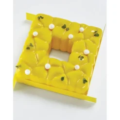 PAVONI Moule Silicone Tarte Square 15 x H 5,5 cm Clearance