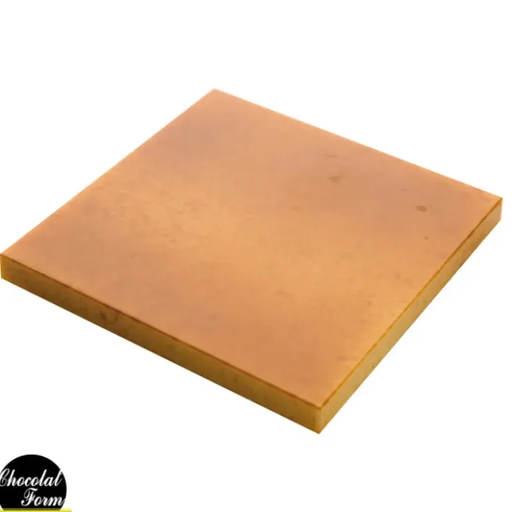 Chocolat Form Moule Tablette Carré Lisse 10 cm (x2) Best