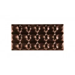 PAVONI Moule Tablette Chocolat Bricks 15,4 x 7,7 cm x H 0,9 cm (x3)