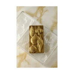 PAVONI Moule Tablette Chocolat Boule Noël 15,4 x 7,7 cm