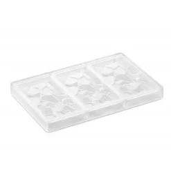 PAVONI Moule Tablette Chocolat Crush 15,5 x 7,7 cm x H 1 cm (x3) Online