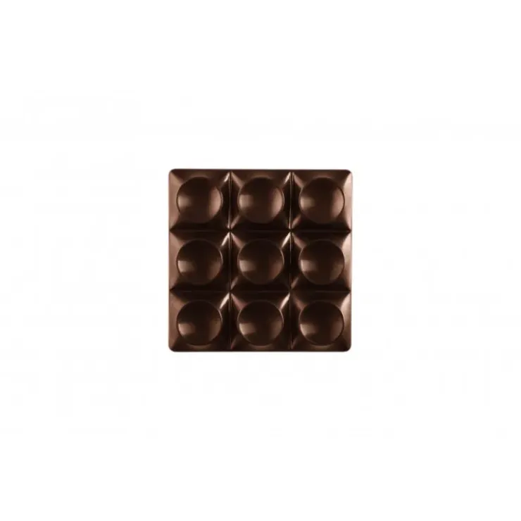 PAVONI Moule Tablette Chocolat Mini Bricks 7 x 7 cm x H 1,1 cm (x6) Outlet