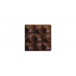 PAVONI Moule Tablette Chocolat Mini Moulin 7 x 7 cm x H 1,4 cm (x6)