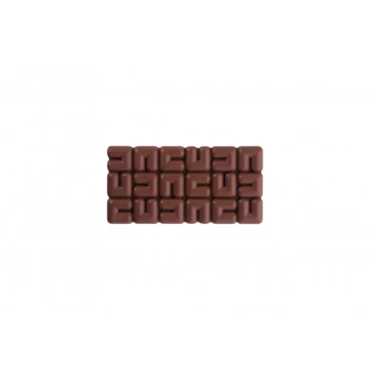 PAVONI Moule Tablette Chocolat Ola 15,5 x 7,7 cm x H 1 cm (x3) Online