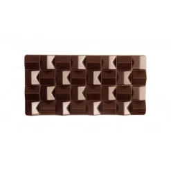 PAVONI Moule Tablette Chocolat Pixie 15,4 x 7,7 cm x H 1,1 cm (x3) Online
