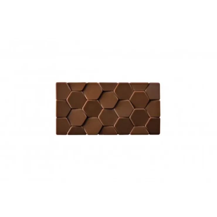 PAVONI Moule Tablette Chocolat Pavé 15,5 x 7,8 cm x H 1 cm (x3) Hot