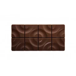 PAVONI Moule Tablette Chocolat Target 15,4 x 7,7 cm x H 0,8 cm (x3) Hot