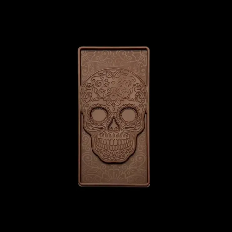 PAVONI Moule Tablette Chocolat Tête de Mort 15,4 x 7,7 cm Best