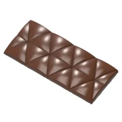 CHOCOLATE WORLD Moule Tablette Chocolat Triangles Convexes 12,4 x 5,5 cm (x4) Clearance