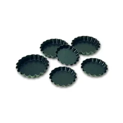 MATFER Moule Tartelette Cannelée Exopan Ø6cm H.1cm (x25) New
