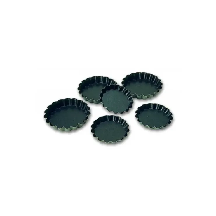 MATFER Moule Tartelette Cannelée Exopan Ø9cm H.1.5cm (x12) Outlet