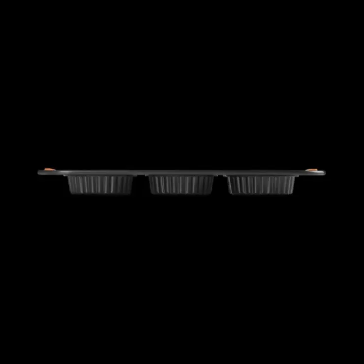 LE CREUSET Moule Tartelettes Anti-Adhésif 6 Empreintes 38,7 x 26,9 cm Hot