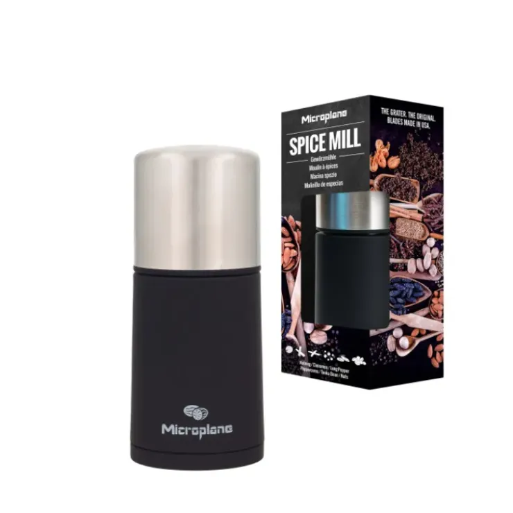 MICROPLANE Moulin à Épices 2 en 1 Specialty Inox Hot