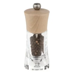 PEUGEOT Moulin à Poivre Oléron 14 cm Transparent-Bois Naturel Online