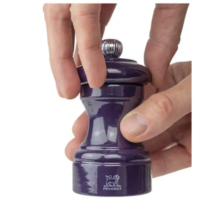 PEUGEOT Moulin à Sel Bistro 10 cm Aubergine Discount