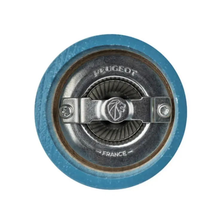 PEUGEOT Moulin à Sel Bistro 10 cm Bleu Pacifique Clearance