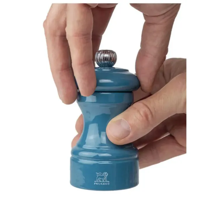 PEUGEOT Moulin à Sel Bistro 10 cm Bleu Pacifique Clearance