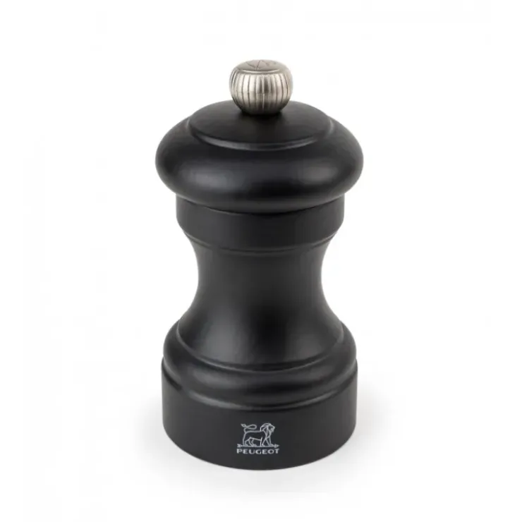 PEUGEOT Moulin à Sel Bistro 10 cm Noir Mat Sale