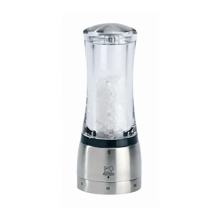 PEUGEOT Moulin à Sel Daman U'Select 16 cm Transparent-Inox Outlet
