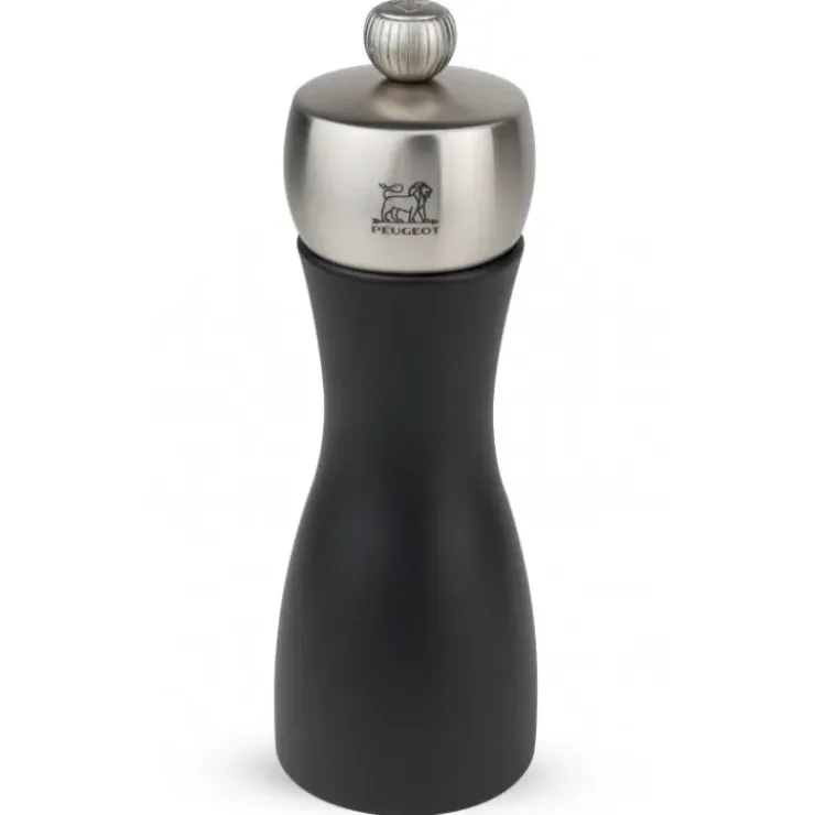 PEUGEOT Moulin à Sel Fidji 15 cm Noir-Inox Clearance