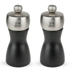 PEUGEOT Moulin à Sel Fidji 12 cm Noir-Inox Best